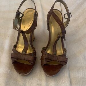 Elegant Brown Women's Sandals